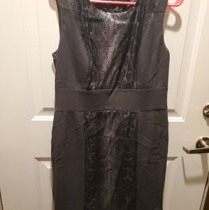 Fun summer dress with snakeskin detail